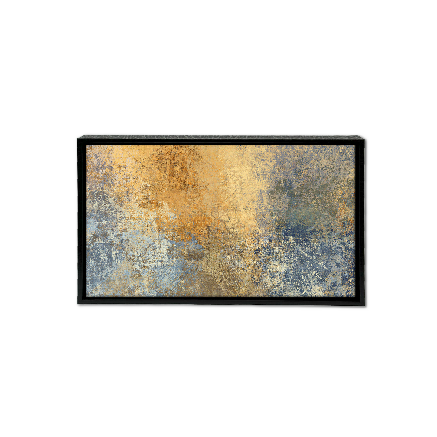 Abstracto Dorado-Azul