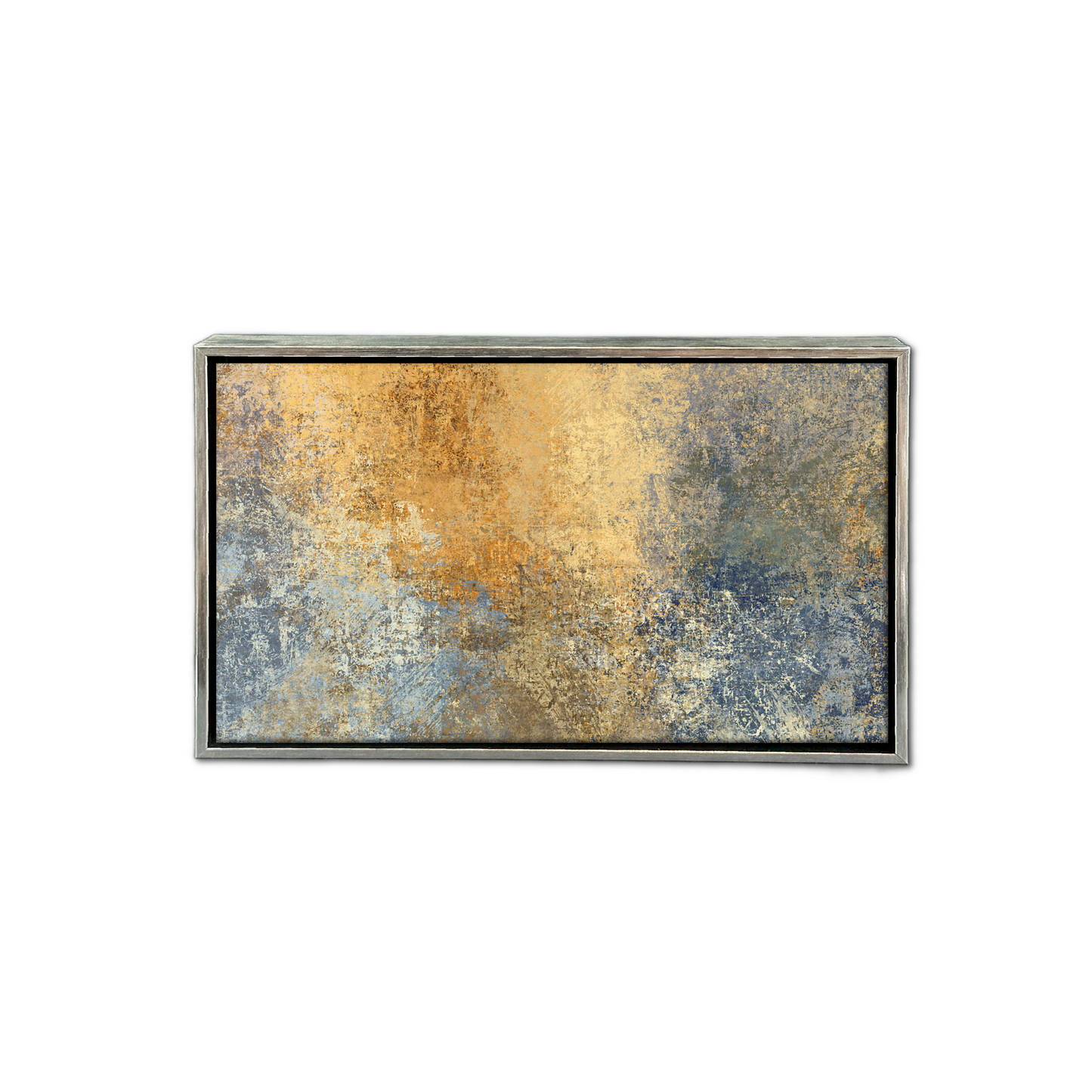 Abstracto Dorado-Azul