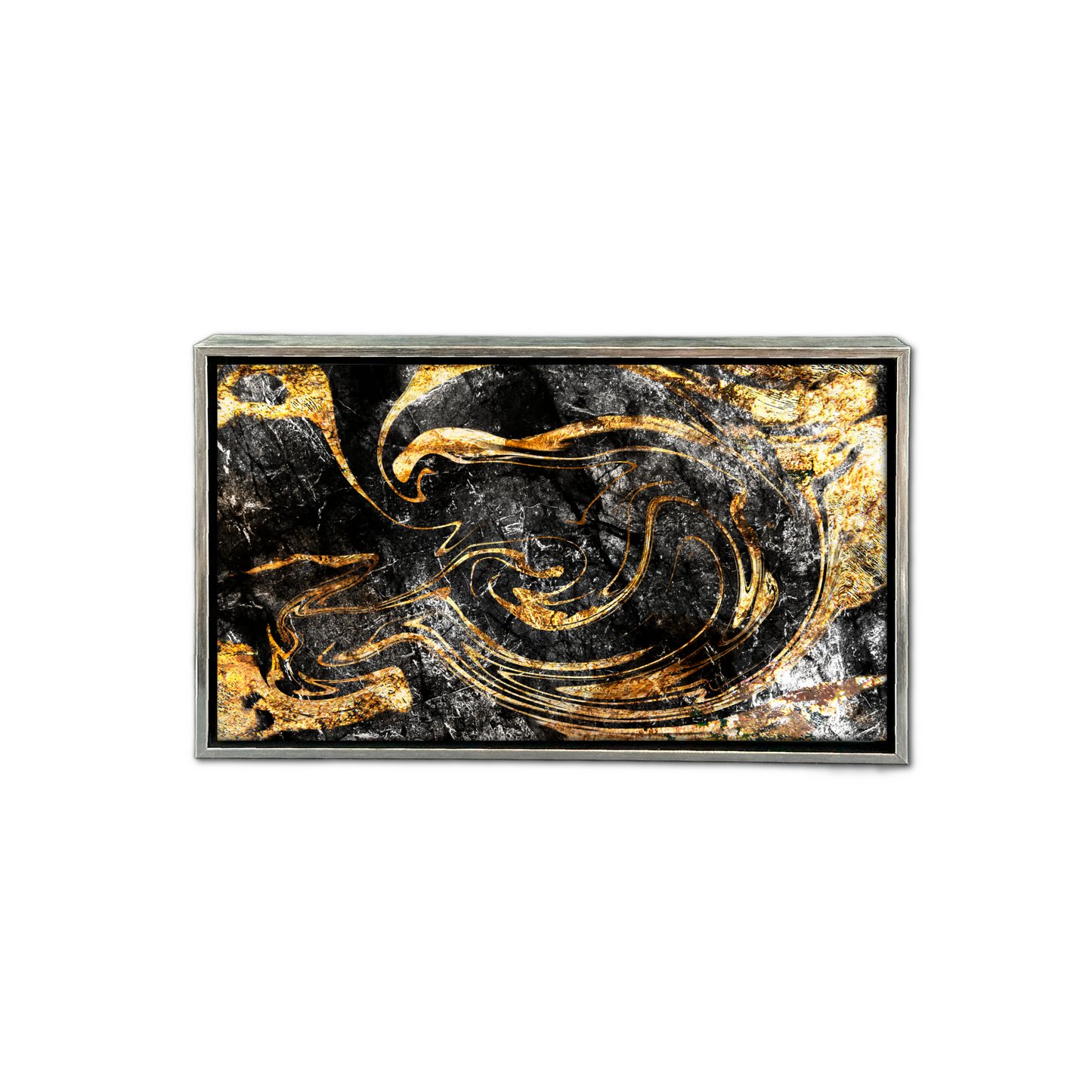 Abstracto Negro-Dorado