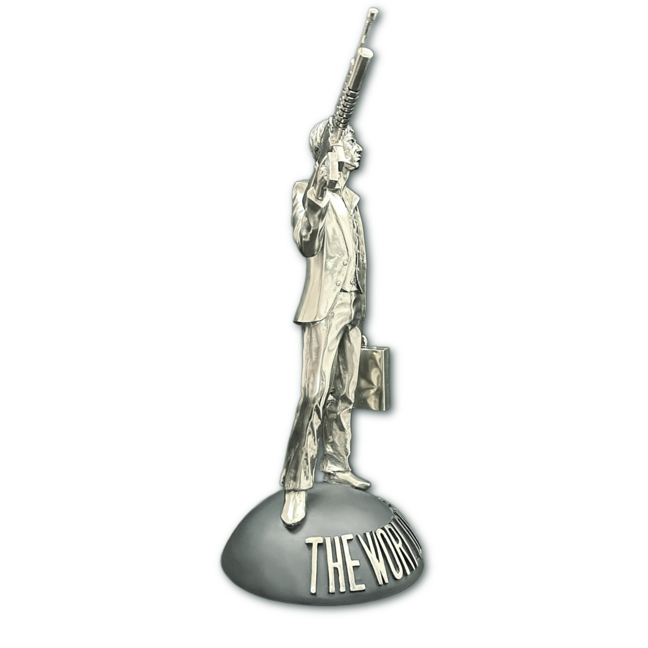 Escultura Tony Montana Plata