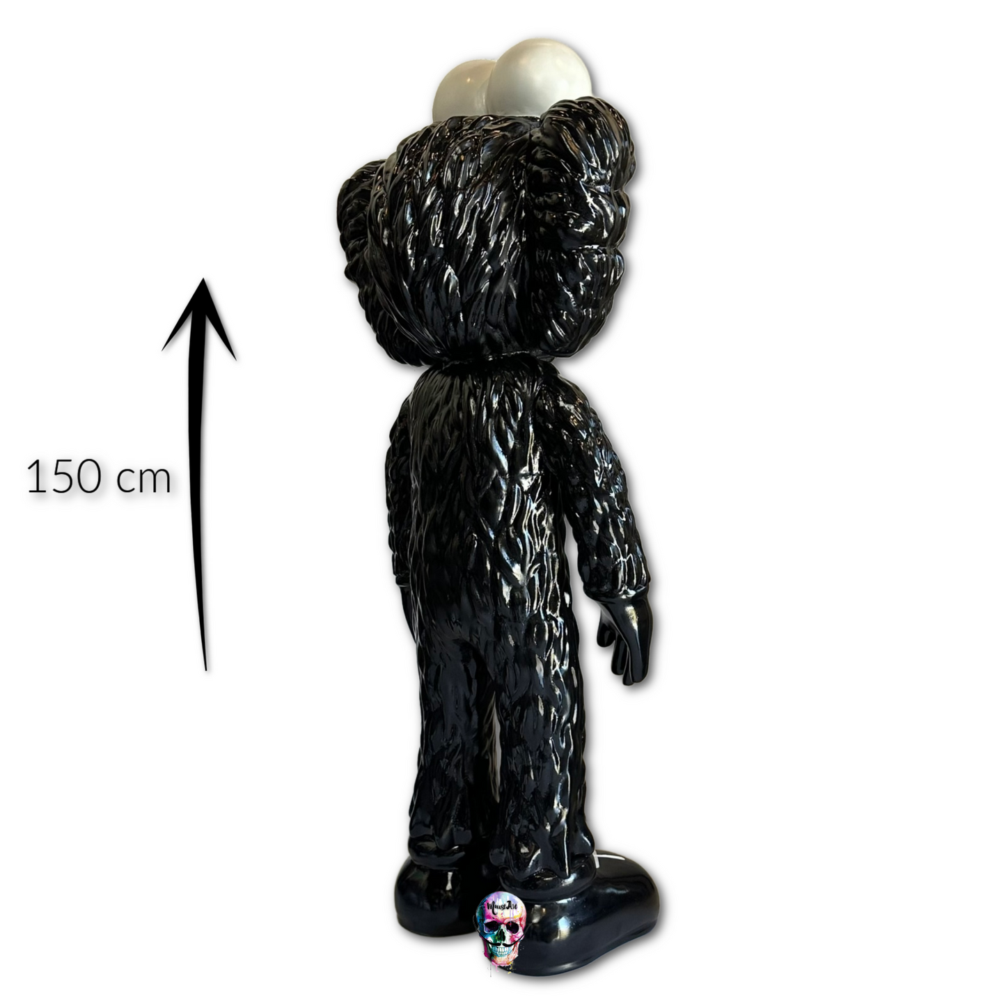 Escultura Gigante KE Negro
