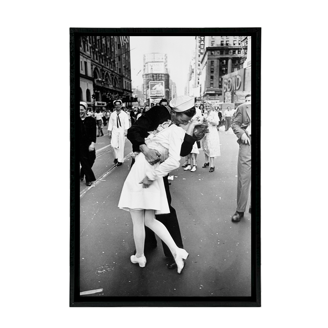 El beso después de la guerra