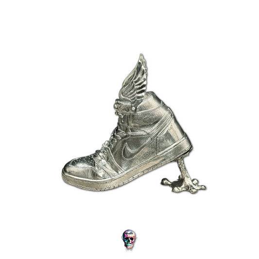 Escultura Air Jordan Plata