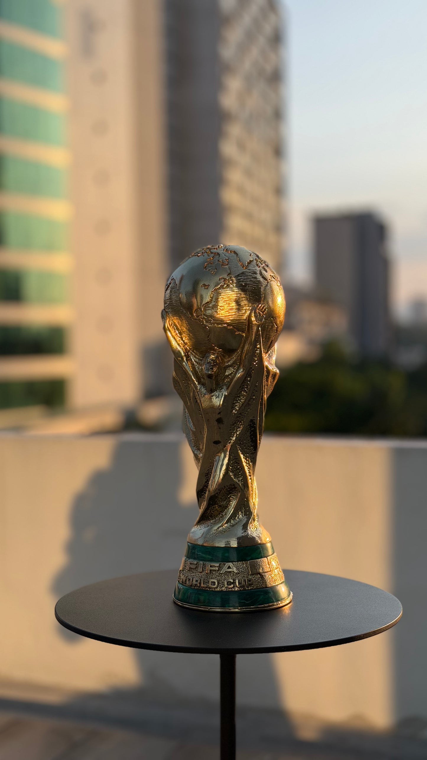 Escultura Ícono del Fútbol Mundial