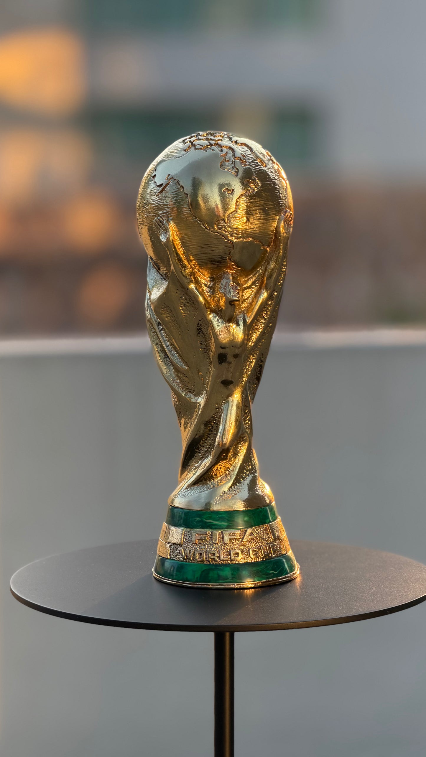 Escultura Ícono del Fútbol Mundial